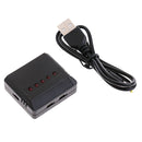5 in 1 Battery Chaging Charger USB Cable for JRC H37 H43WH H107D RC Drones