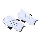 Children Shin Soccer Football Pads Guards Protector Gear Training Leg White