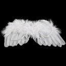 0-6 mo angel in feathers baby accessories cupid without wings aureole