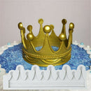 Vivid Princess Crown Liquid Silicone Mold Fondant Sugarcraft Cake Decoration JR