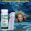 50Pcs 6 In1 Swimming Pool SPA Test Strip Chlorine Alkalinity Hardness pH X3F2