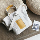 Simple And Fashionable Shoulder Bag Ladies Canvas Messenger Bag Large-Capac