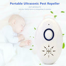 Mini Portable Ultrasonic Pest Repeller Electronic Mosquito Insect Repellent