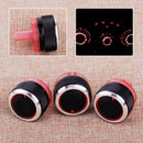3x Heater Air  Knob A/C Switch Button Cover fit for Peugeot 206 207 Hf