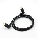 Dual 180 Degree Rotating Male to Male 1.5M HDMI Audio/Video Cable HDTV 720/1080P