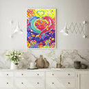 5D DIY Special Shaped Diamond Painting Dolphin Embroidery Mosaic Craft Kit