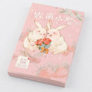 Boxed Postcards Hand-Painted Watercolor Greeting Card Animal Small Fresh Card