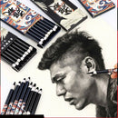 8 Sticks Charcoal Set Art Sketch Carbon Pen Soft Charcoal Painting Pencil S