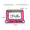 Sketch Board Pins Brooch Jacket Lapel Backpack Badge Ornaments Kids Gifts
