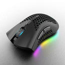 BM600 2.4GHz Rechargeable 1600DPI Adjustable Gamer Wireless Mouse (Black) A