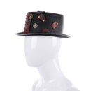 Steampunk Top Hat Retro Gothic Punk Cap Costume Accessory for Music Festival Day