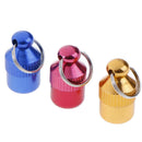 Anti-Lost Pet Dog Cat ID Name Address MINI Label Tag Storage Barrel Tube Ran BX