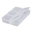 New Mini Portable Empty Braille 6 Cells Pill Medicine Drug Storage Case Box