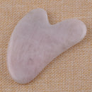 Natural Rose Quartz Scraping Tool GuaSha Board Scraping Treatment Massage Tool