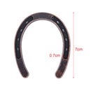 3x Zinc Alloy Big Horseshoe Horse Charms Keychain Key Rings DIY Jewelry MakingMO