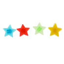 6Pcs Colorful Plastic Bike Wheel Spokes Beads Clip Wheel Spoke Star Decors