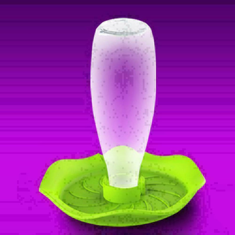 Reptile Pet Tortoise Automatic Food Drink Water Dispenser Feeder Favor Roun B7D3