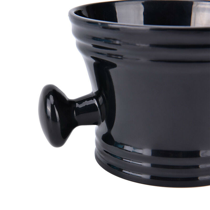 Man's Shaving Bowl With Handle Soap Bowl Cup Shave Brush Plastic Cleaning Cup BX