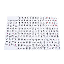 Nail Art Stickers Cat Kitten UV Gel Polish Tips DIY Manicure Decals ME