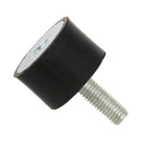 M8 Male Female Age End Rubber Vibration Mounting Insulator Dampers 30mm x 2