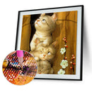 3 Kittens DIY Diamond Painting Cross Stitch Needlework Crafts Decoration