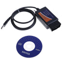 100% 25K80 Chip ELM327 V1.5 USB Switch ELM 327 CAN /MS CAN Diagnostic ScannerOZ