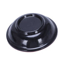 Household Plastic Round Sauce Soy Dipping Dish Bowl Red Black 7cm Dia 5 Pcs U9J7