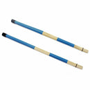 2 Pieces Drum Brushes Sticks Bamboo Rods Percussion Instrument Accessory Bl