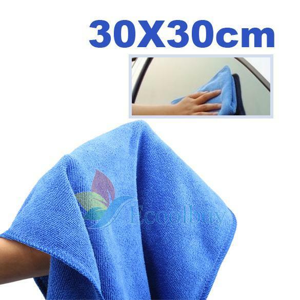 A#S0 Microfiber Towel Car Dry Cleaning Glass Window Clean Wash Absorbant Cloth