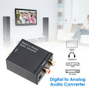Digital to Analog Audio Converter Optical Toslink Coaxial to RCA Adapter