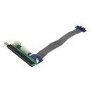 PCI-E Express 1x to 16x Extension Flex Cable Extender Converter Riser Card