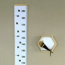 Ins Wooden Wall Hanging Baby Child Kids Growth Chart Height Measure Ruler W