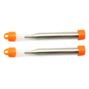 2pcs Emergency Camping Hiking Picnic Retractable Pipe Portable Blow Fire Tube