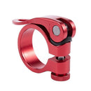 34.9mm Bicycle Seat Tube Clamp Quick Clamp Pipe Clamp red