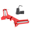 8Pcs Woodworking Spacing Ring +Hex Wrench+Right Angle Miter Corner Clamp