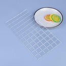 4pcs/Set Grid Transparent Texture Mat Cake Border Decorating Tool Cake Mold