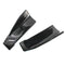 2pcs Universal Car Rear Bumper Lip Splitters Spoiler Apron Corner Protector