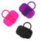 3Pcs Foldable Cell Phone Wall Charger Hanger Cradle Universal Random Color