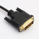 DVI-D 24+1 to VGA HDTV Converter Monitor Cable 1080P for PC Display Card