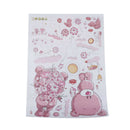 Couple bear wall stickers children room decor baby shower adhesive  room LJ