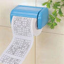 Durable Sudoku Printed Tissue Paper Tissue Toilet paper fun game Funny Prac