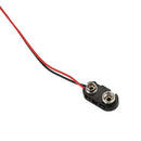 10 x PP3 9V Battery Connector Clip Hard Wearing ABS Tinned Wire Leads 150mm C2E5
