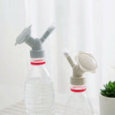 2 In 1 Plastic Sprinkler Irrigation Nozzle For Flower Watering Bottle Water G6P1