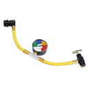 R134A Car Ac Refrigerant Charge Hose Kit Recharge Hose with Gauge, A/C 1/2  V3Z1
