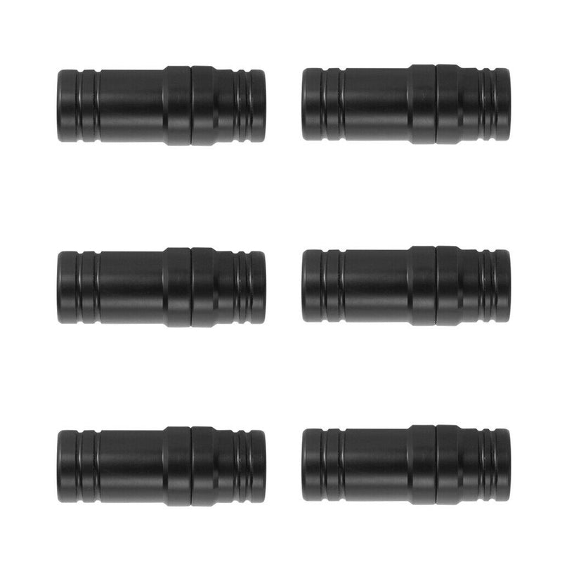 6 Set Joint Protectors/Joint Caps Set For Billiard Pool Cues Stick