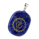 2pcs Lapis Lazuli Red Agate Natural Stone Necklace Pendants D
