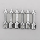 6pcs Stainless Steel Fishing Inserts Fishing Line Installation Connect Parts