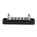 Bus Bar 12V 5 Way Gang Terminal Block 5x4 Marine Caravan Solar Black New 60 Day