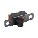 50 Pcs ON/ON 2 Position 1P2T SPDT Mini Panel Slide Switch Solder Lug SS12F1
