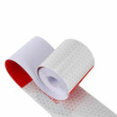 2 inch x 10ft 3 Meters Night Reflective Safety Warning white red Tape Strip M4N7